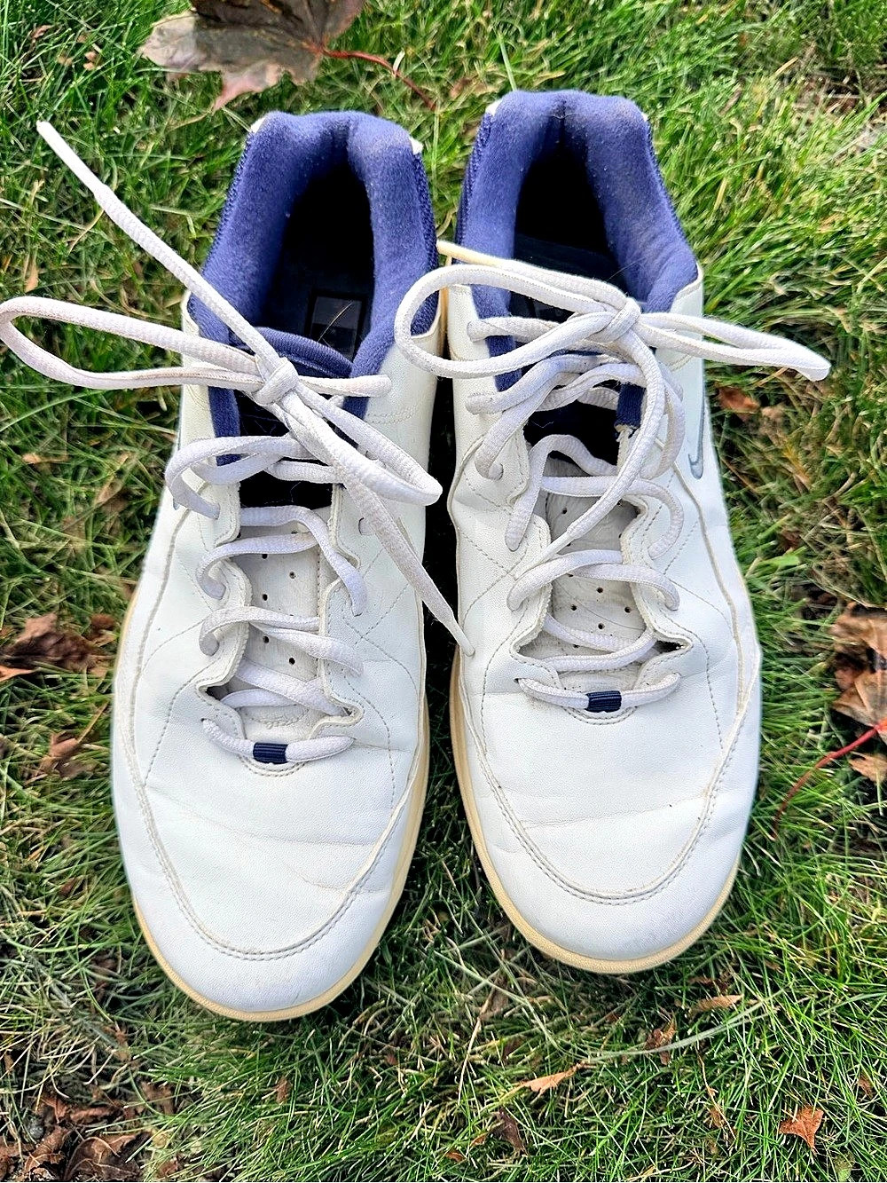 Women’s Nike Air Golf Shoes White & Blue US 10